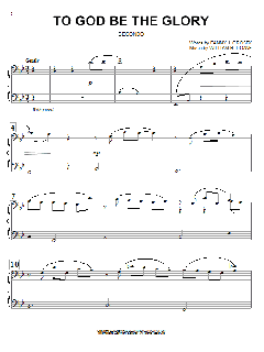 To God Be The Glory von William Howard Doane (Download) 