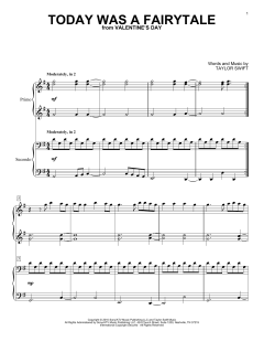 Today Was A Fairytale von Taylor Swift (Download) 