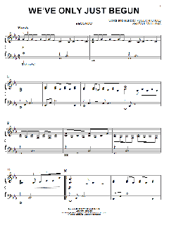 We've Only Just Begun von The Carpenters (Download) 