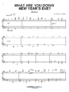 What Are You Doing New Year's Eve? von Frank Loesser (Download) 