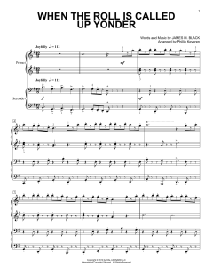 When The Roll Is Called Up Yonder von James M. Black (Download) 