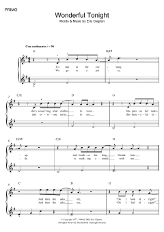 Wonderful Tonight von Eric Clapton (Download) 