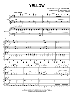 Yellow von Coldplay (Download) 