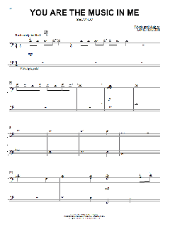 You Are The Music In Me von Jamie Houston (Download) 