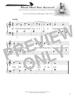 Praise Him! Sing Alleluia! von Mark Hayes (Download) 