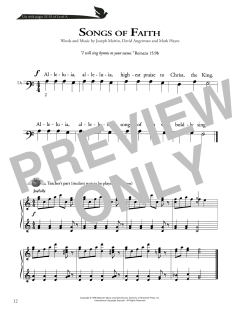 Songs Of Faith von Mark Hayes (Download) 