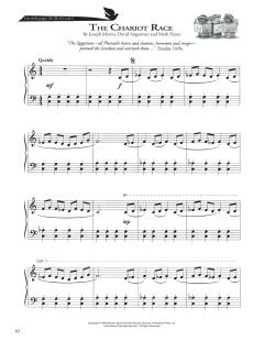 The Chariot Race von Mark Hayes (Download) 