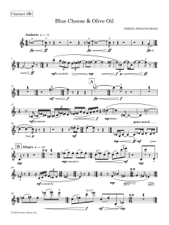 Blue Cheese & Olive Oil - Bb Clarinet (Download) 