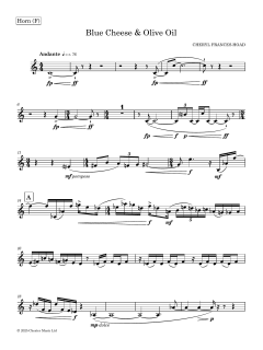 Blue Cheese & Olive Oil - F Horn (Download) 
