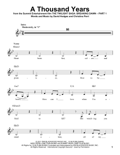 A Thousand Years von Christina Perri (Download) 