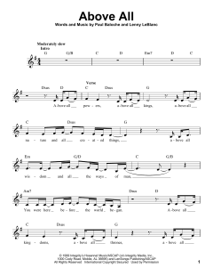 Above All von Rebecca St. James (Download) 