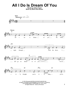 All I Do Is Dream Of You von Michael Bublé (Download) 