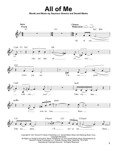 All Of Me von Seymour Simons (Download) 