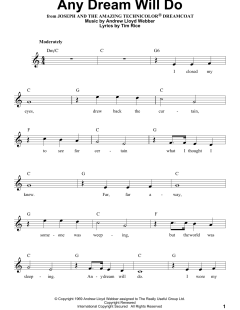 Any Dream Will Do von Tim Rice (Download) 