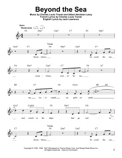 Beyond The Sea von Bobby Darin (Download) 