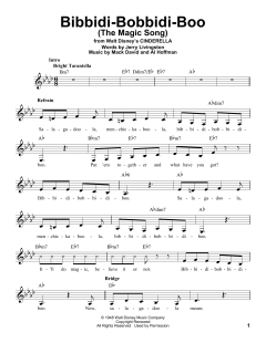 Bibbidi-Bobbidi-Boo von Verna Felton (Download) 