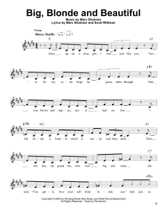 Big, Blonde And Beautiful von Marc Shaiman (Download) 
