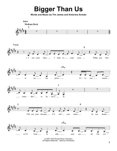 Bigger Than Us von Miley Cyrus (Download) 