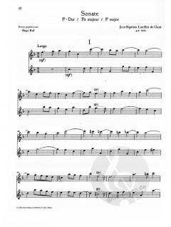 6 Duette Band 2 von Jean Baptiste Loeillet de Gant 