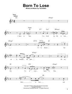 Born To Lose von Ray Charles (Download) 