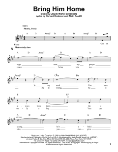 Bring Him Home von Alain Boublil (Download) 