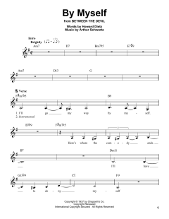 By Myself von Arthur Schwartz (Download) 