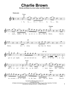 Charlie Brown von Jerry Leiber (Download) 