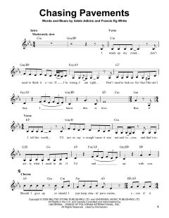 Chasing Pavements von Adele (Download) 