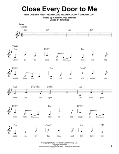 Close Every Door von Andrew Lloyd Webber (Download) 