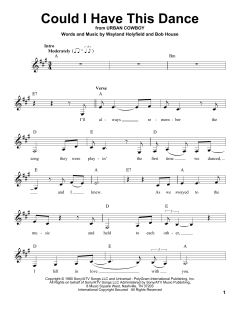 Could I Have This Dance von Anne Murray (Download) 