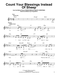 Count Your Blessings Instead Of Sheep (Download) 