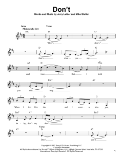 Don't von Elvis Presley (Download) 