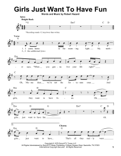 Girls Just Want To Have Fun von Cyndi Lauper (Download) 