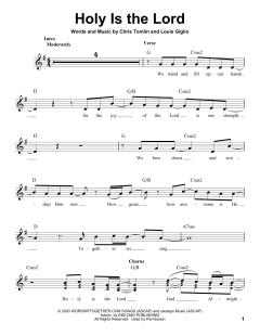 Holy Is The Lord von Chris Tomlin (Download) 