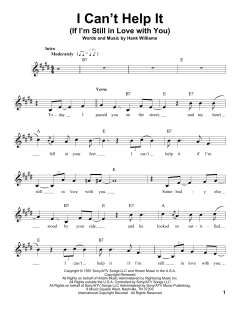 I Can't Help It von Hank Williams (Download) 