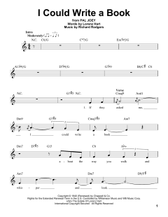 I Could Write A Book von Lorenz Hart (Download) 