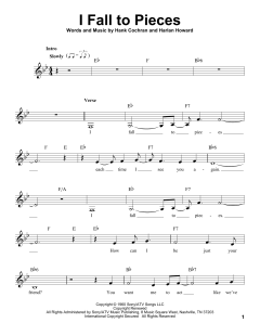 I Fall To Pieces von Patsy Cline (Download) 