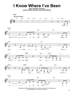 I Know Where I've Been von Marc Shaiman (Download) 