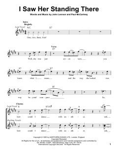 I Saw Her Standing There von The Beatles (Download) 