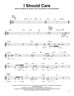 I Should Care von Sammy Cahn (Download) 