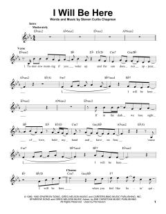 I Will Be Here von Steven Curtis Chapman (Download) 