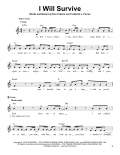 I Will Survive von Gloria Gaynor (Download) 