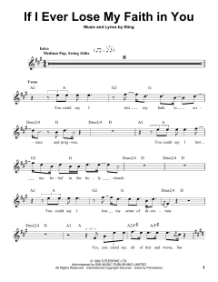 If I Ever Lose My Faith In You von Sting (Download) 