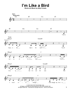 I'm Like A Bird von Nelly Furtado (Download) 