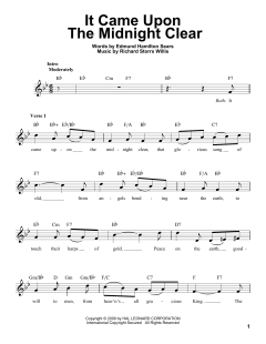 It Came Upon The Midnight Clear von Edmund Hamilton Sears (Download) 