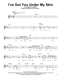 I've Got You Under My Skin von Cole Porter (Download) 