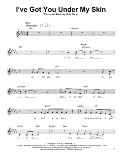 I've Got You Under My Skin von Cole Porter (Download) 