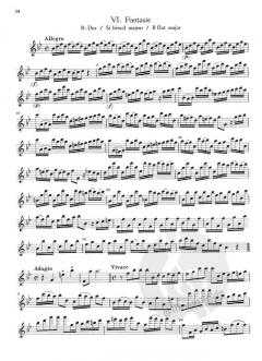 6 Fantasien von Georg Philipp Telemann 