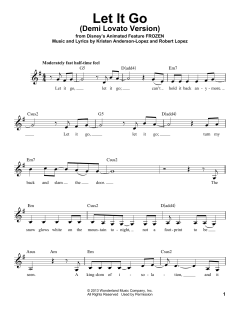 Let It Go von Demi Lovato (Download) 