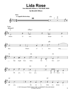 Lida Rose von Meredith Willson (Download) 